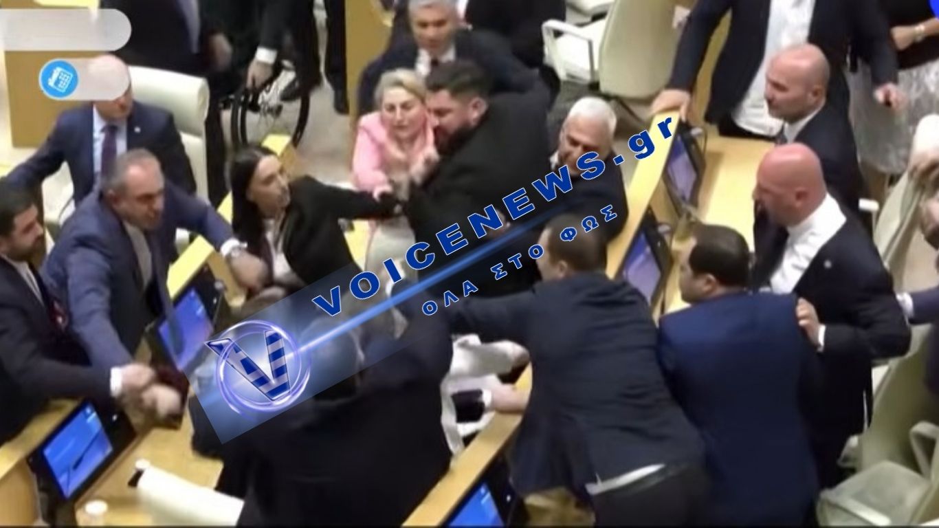 Ξύλο στο κοινοβούλιο μεταξύ Ολυμπιονικών…βαρέων-βαρών(vid)