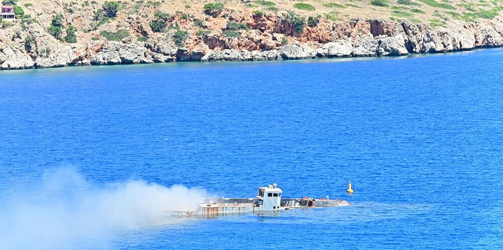 Χανιά: Ολοκληρώθηκε η νέα φάση του υποθαλάσσιου πάρκου με την πόντιση του «Φολέγανδρος»