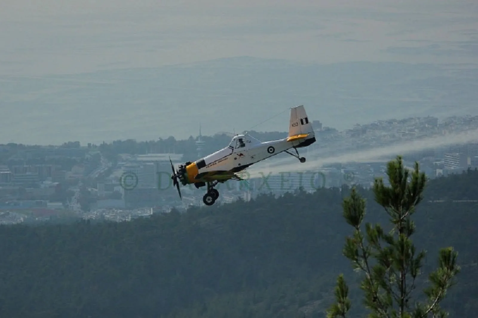 Ξεκινούν οι εναέριοι ψεκασμοί κατά των κουνουπιών σε Θεσσαλονίκη και Πιερία