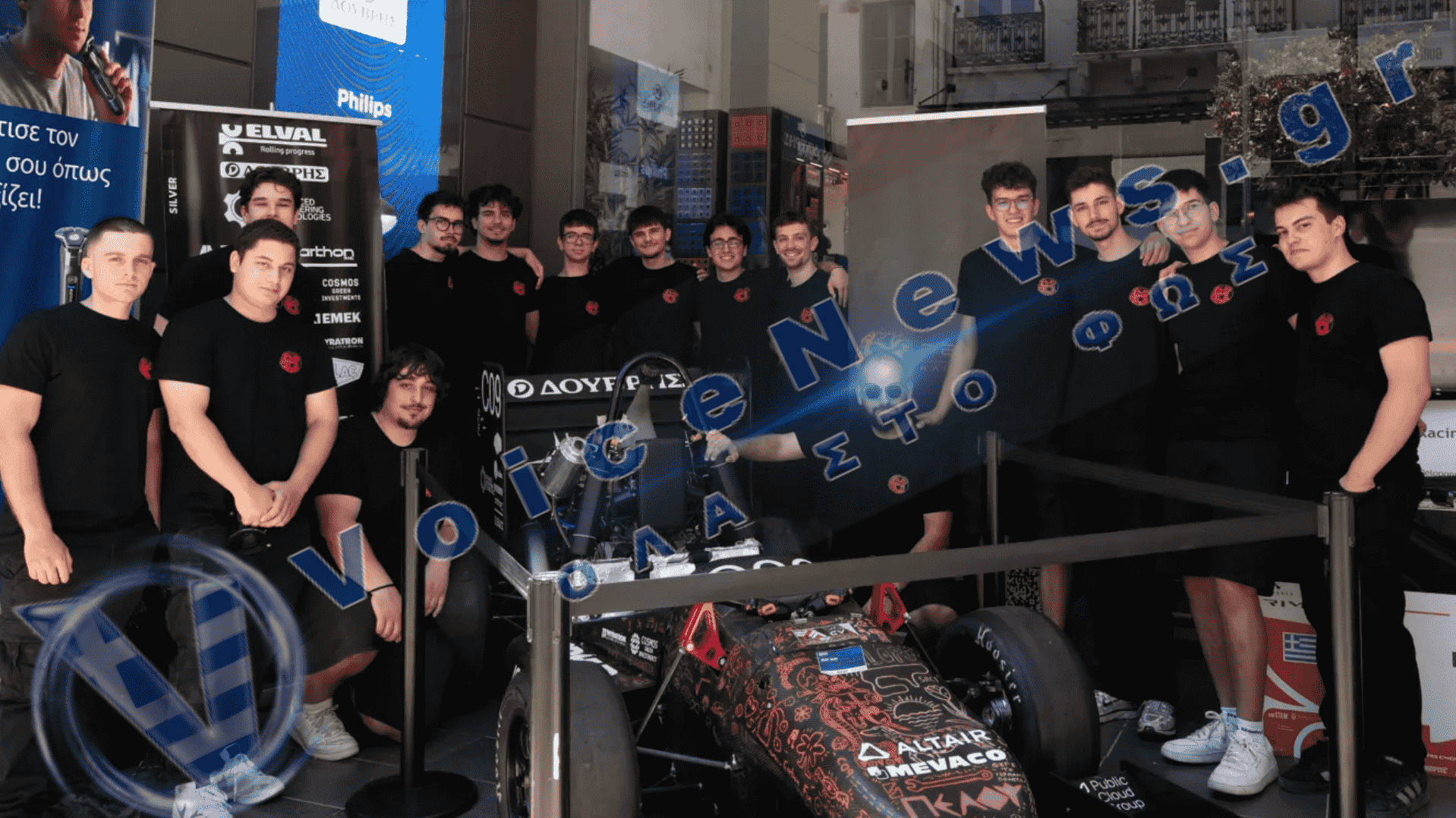 Η Φοιτητική Ομάδα Pelops Racing Team Εντυπωσίασε την Πάτρα με το Νέο της Μονοθέσιο
