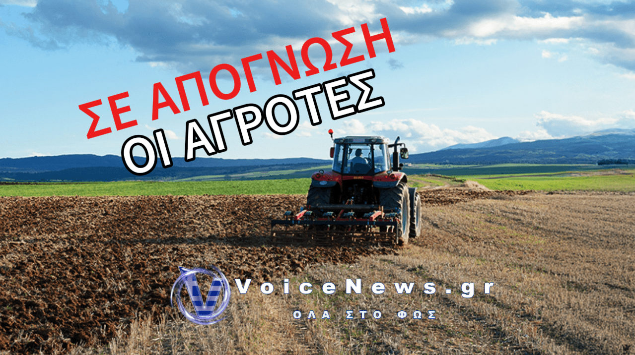 ΚΡΑΥΓΗ ΑΠΕΛΠΙΣΙΑΣ ΑΠΟ ΤΟΥΣ ΑΓΡΟΤΕΣ – «ΖΟΥΜΕ ΜΕ ΔΑΝΕΙΚΑ»