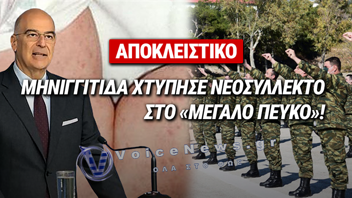 ΚΡΟΥΣΜΑΤΑ ΜΗΝΙΓΓΙΤΙΔΑΣ ΣΤΟ ΜΕΓΑΛΟ ΠΕΥΚΟ  – ΑΠΟΚΛΕΙΣΤΙΚΕΣ ΠΛΗΡΟΦΟΡΙΕΣ VOICENEWS