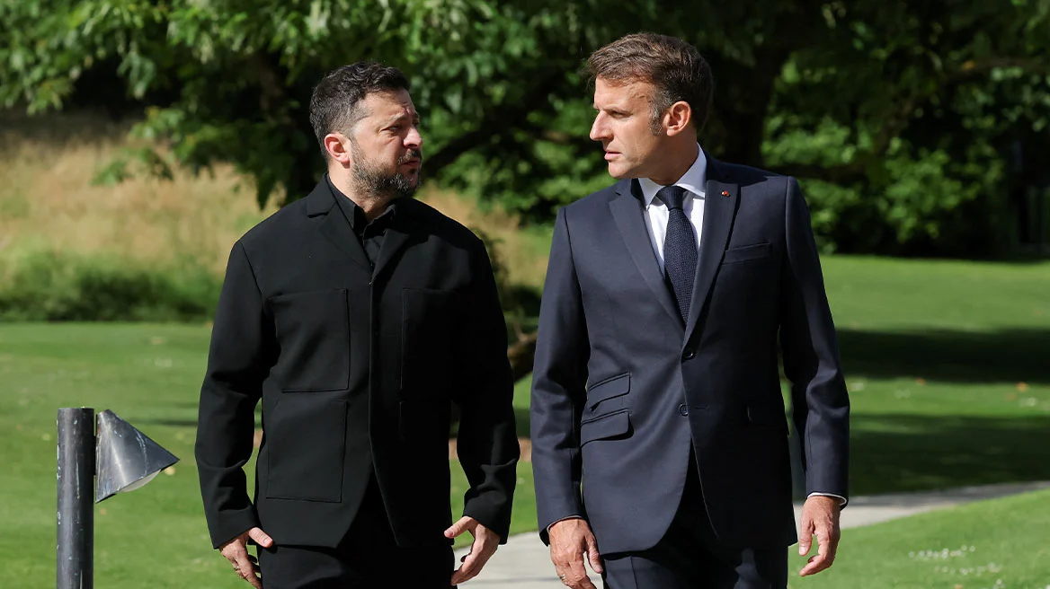 Ανοιχτά μικρόφωνα στη Σύνοδο G7: Η συνομιλία Μακρόν – Ζελένσκι που προκάλεσε ερωτήματα