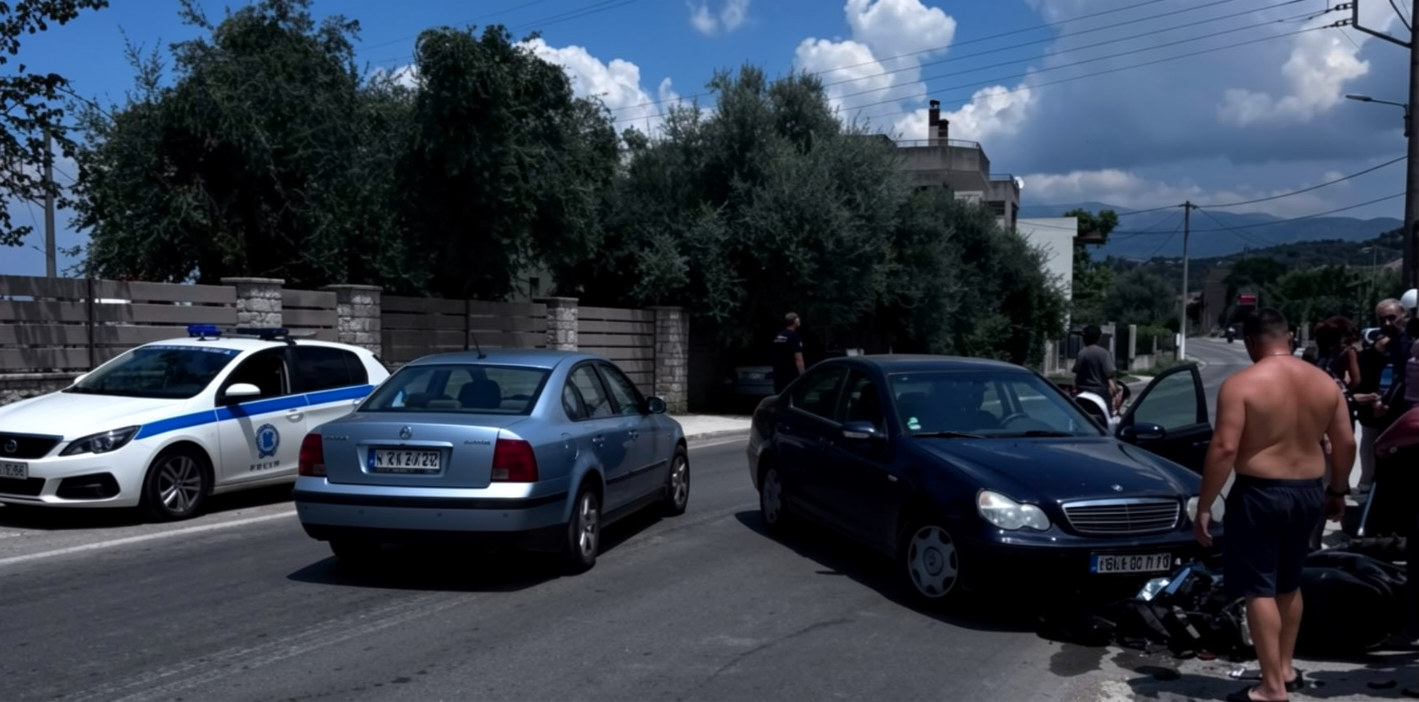 Σοβαρό τροχαίο στα Βραχνέικα – Βαριά τραυματισμένος 28χρονος εξωτερικός φρουρός φυλακών