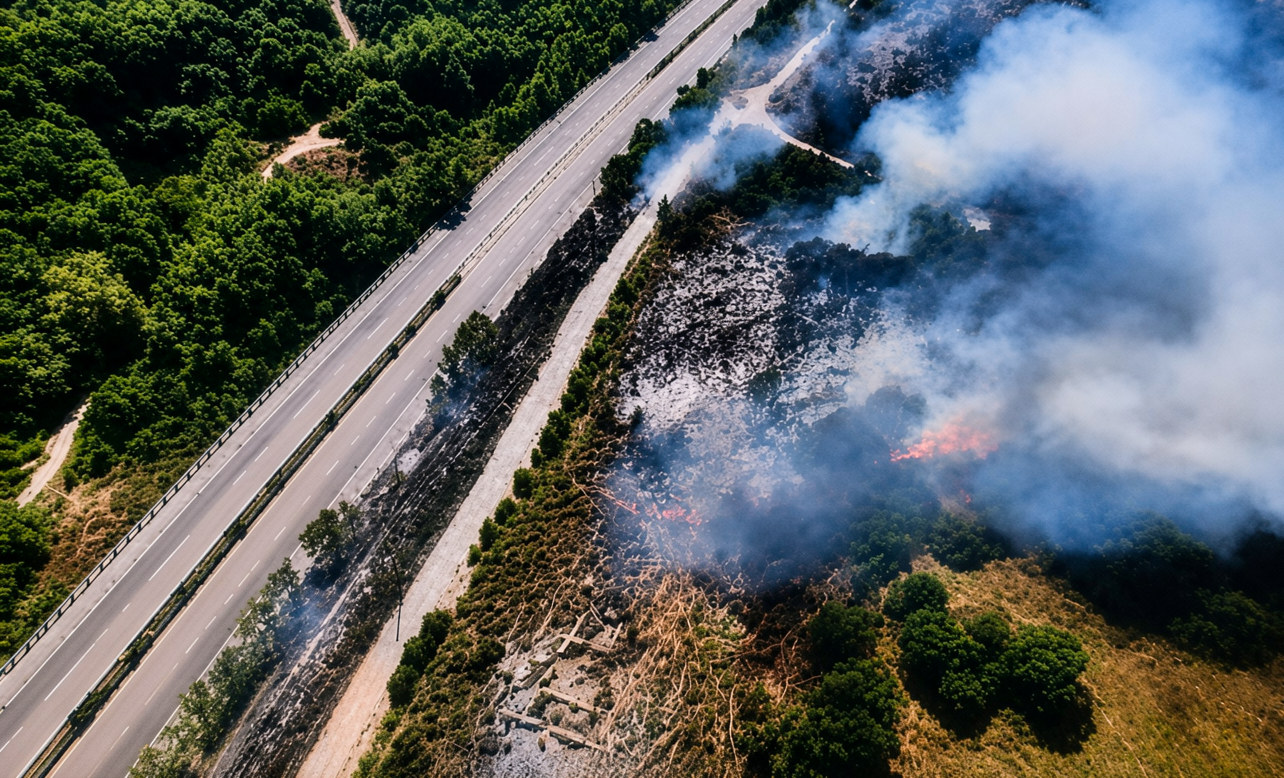 Καβάλα: Συνελήφθη οδηγός φορτηγού για τη φωτιά στο Παγγαίο – Εξετάζεται η μεταφορά εύφλεκτου υλικού