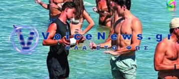 Σάλος στην Πάρο: Σερβιτόρος μπήκε στη θάλασσα για να σερβίρει κρασί σε λουόμενο