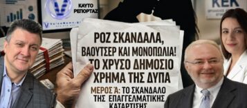ΒΙΤΣΙΑ, ΒΑΟΥΤΣΕΡ ΚΑΙ ΕΚΑΤΟΜΜΥΡΙΑ! ΤΟ «ΧΡΥΣΟ» ΜΟΝΟΠΩΛΙΟ ΤΗΣ ΕΠΑΓΓΕΛΜΑΤΙΚΗΣ ΚΑΤΑΡΤΙΣΗΣ… ΜΕΡΟΣ Ά