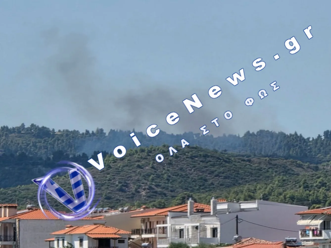 Φωτιά στην Κασσάνδρα Χαλκιδικής