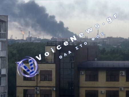 Η Ουκρανία χτύπησε το μεγαλύτερο διυλιστήριο πετρελαίου της Ρωσίας στο Ομσκ