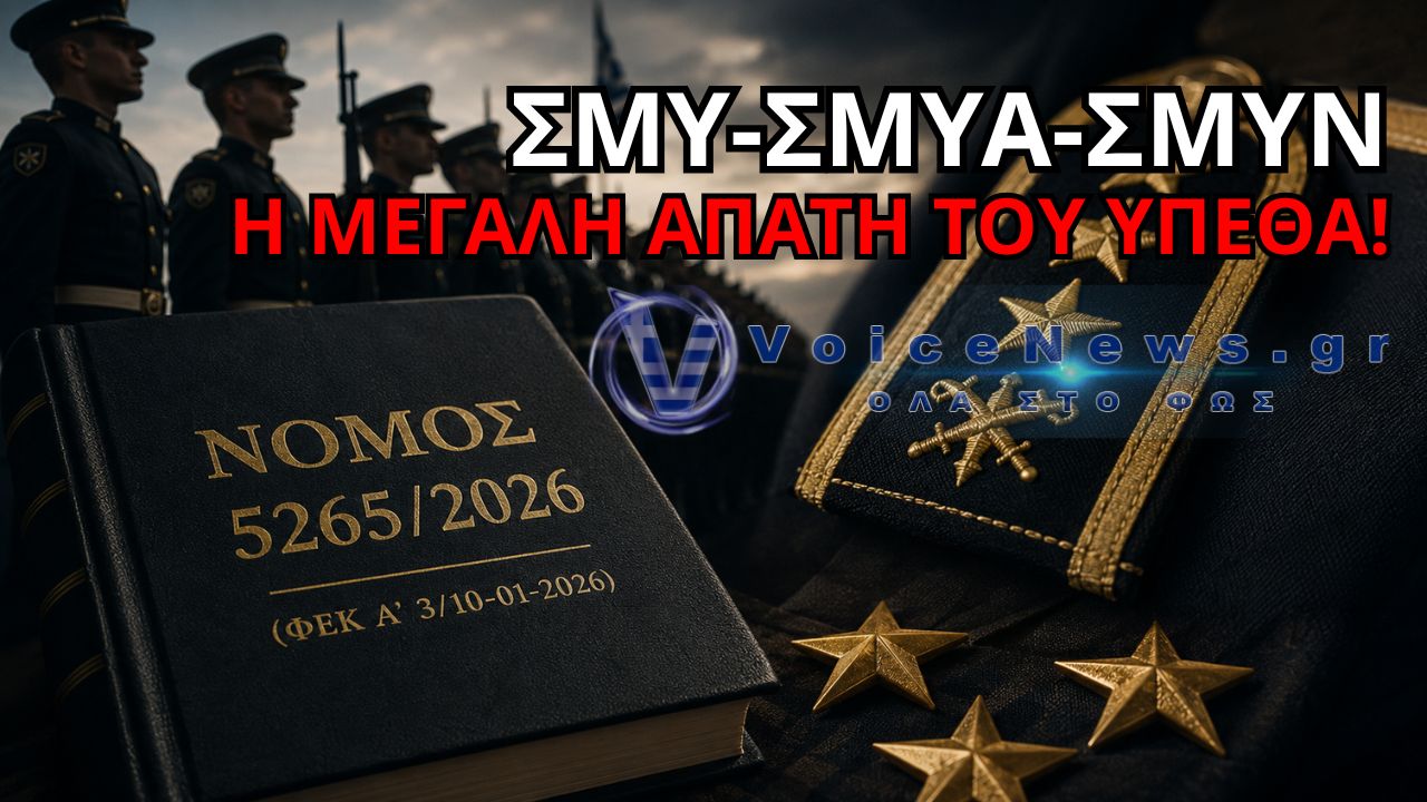 ΣΜΥ-ΣΜΥΑ-ΣΜΥΝ: Η ΜΕΓΑΛΗ ΑΠΑΤΗ ΠΙΣΩ ΑΠΟ ΤΑ ΛΑΜΠΕΡΑ ΣΠΟΤΑΚΙΑ!
