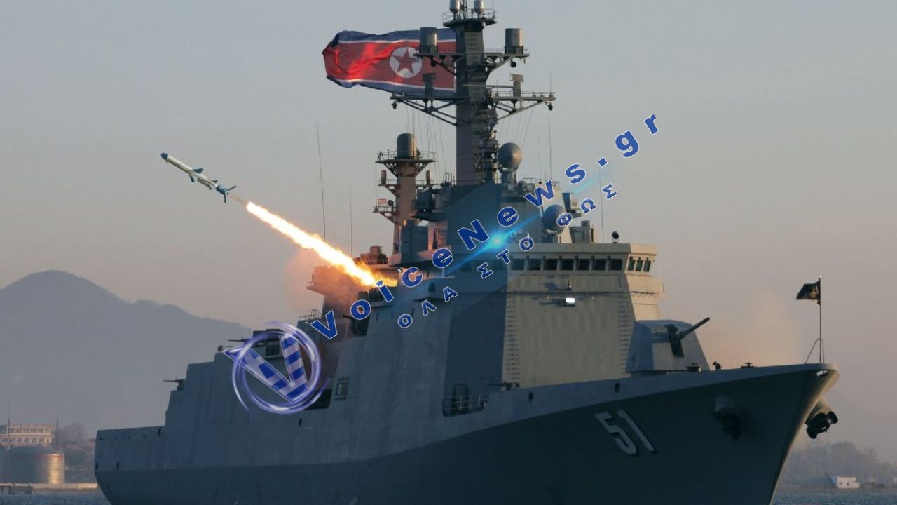Βόρεια Κορέα: Δοκιμαστική εκτόξευση 12 πυραύλων κρουζ από νέο αντιτορπιλικό