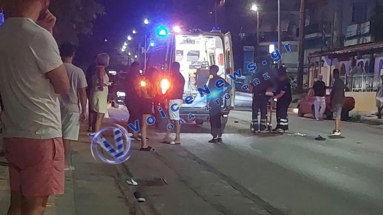 Σφοδρή σύγκρουση δύο μηχανών στη Λαμία – Διασωληνώθηκε 23χρονος, σοβαρά τραυματισμένη και μια νεαρή γυναίκα