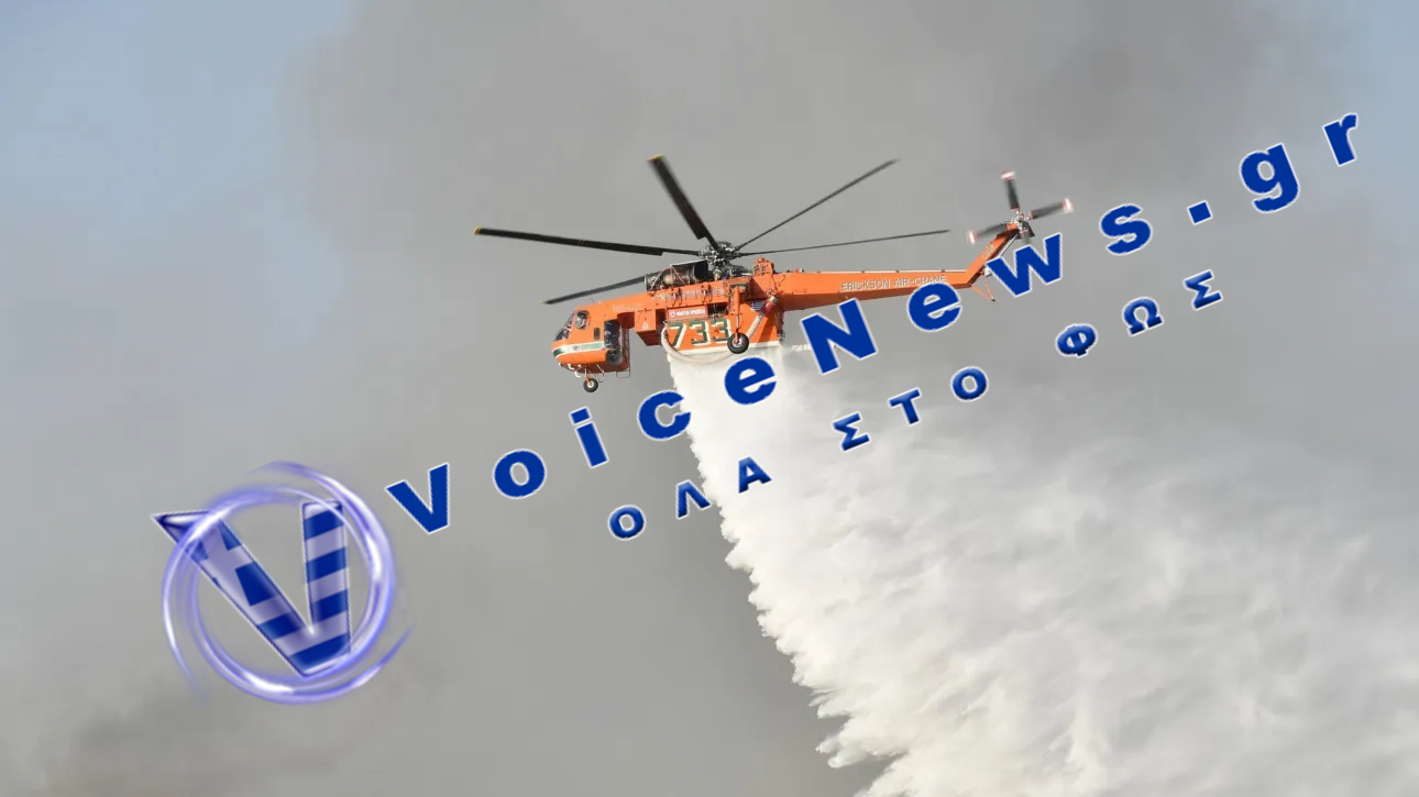 Χωρίς ενεργό μέτωπο η φωτιά στο Αλιβέρι Ευβοίας