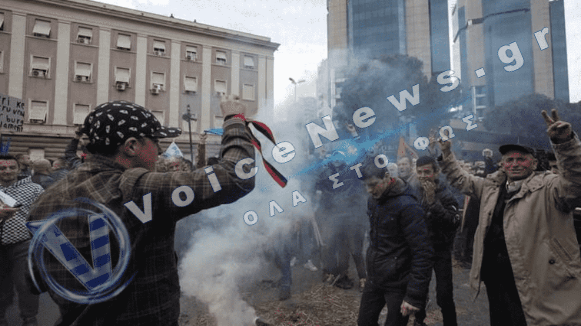 Πεδίο μάχης τα Τίρανα: Άγριες συγκρούσεις έξω από το κοινοβούλιο για την επένδυση της Ιβάνκα Τραμπ