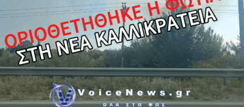 ΧΑΛΚΙΔΙΚΗ: ΥΠΟ ΠΛΗΡΗ ΟΡΙΟΘΕΤΗΣΗ ΤΕΘΗΚΕ Η ΦΩΤΙΑ ΣΤΗ ΝΕΑ ΚΑΛΛΙΚΡΑΤΕΙΑ