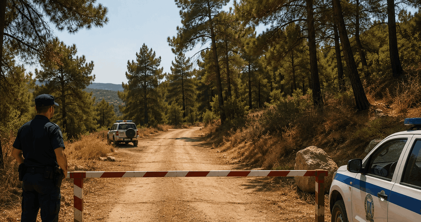 Χαλκιδική: Lock down σε δασικές περιοχές – Ποιες περιοχές κλείνουν