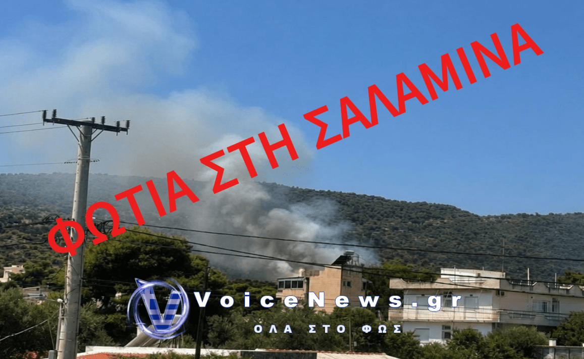 ΦΩΤΙΑ ΣΤΗ ΣΑΛΑΜΙΝΑ – ΜΗΝΥΜΑ ΑΠΟ ΤΟ 112 ΓΙΑ ΑΠΟΜΑΚΡΥΝΣΗ