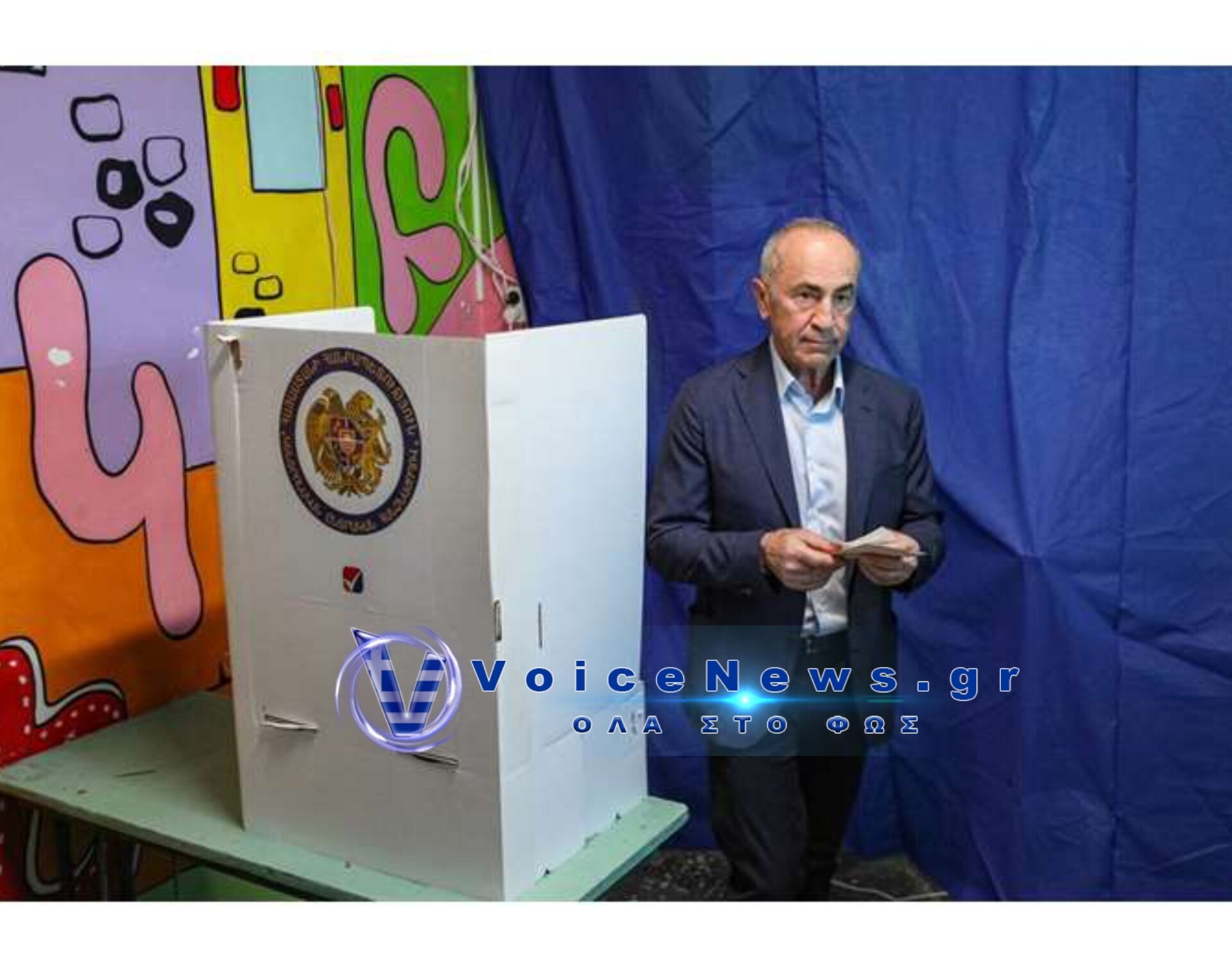 Αρμενία: Ο πρώην πρόεδρος της χώρας Ρόμπερτ Κοτσαριάν συνελήφθη για διαφθορά και  κατάχρηση του προεδρικού του αξιώματος.