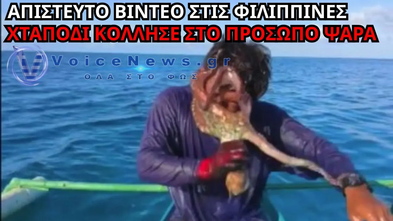 ΒΙΝΤΕΟ-ΣΟΚ: ΧΤΑΠΟΔΙ ΚΟΛΛΗΣΕ ΣΤΟ ΠΡΟΣΩΠΟ ΨΑΡΑ – Η ΑΠΕΓΝΩΣΜΕΝΗ ΜΑΧΗ ΓΙΑ ΝΑ ΑΝΑΠΝΕΥΣΕΙ