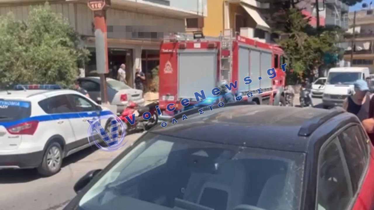 Ηράκλειο: Ισχυρός κρότος στη Θερίσσου – Έσπασαν τζάμια, ένας ελαφρά τραυματίας