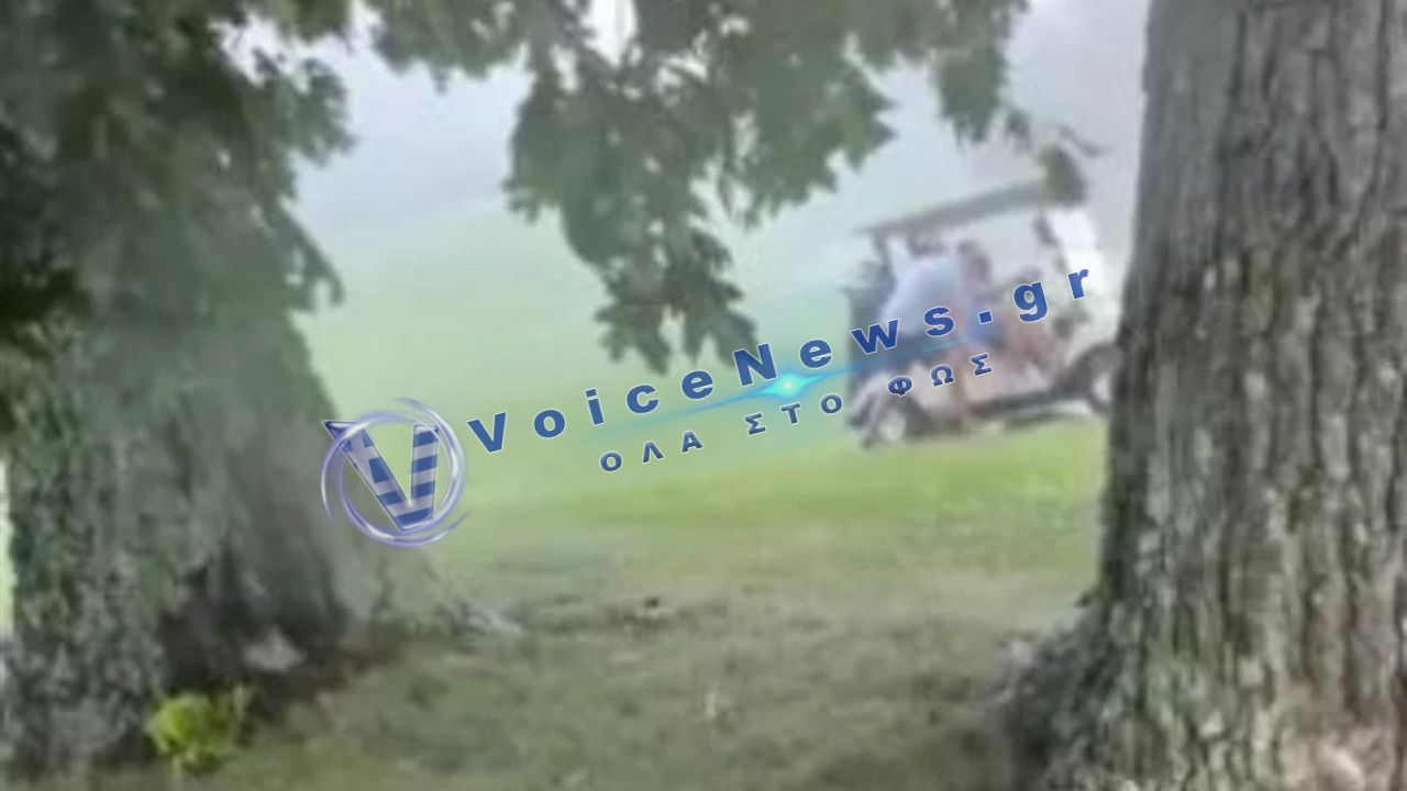 Βίντεο-σοκ: Κεραυνός χτυπά γκολφέρ κάτω από δέντρο εν μέσω καταιγίδας