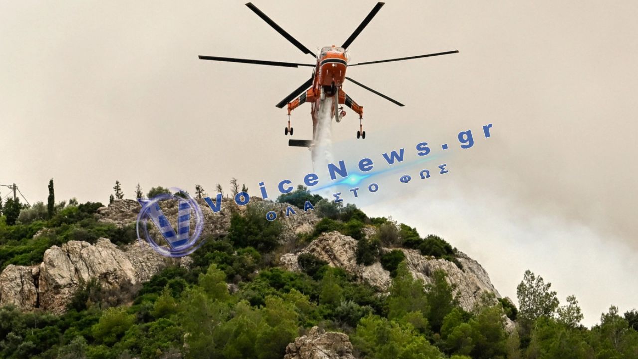 Φωτιά στα Μέγαρα – Πυρκαγιά στο όρος Πατέρα