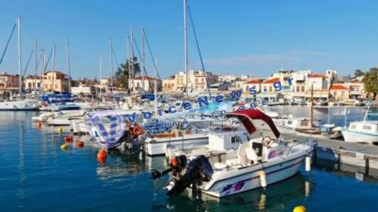 Αίγινα: Θαλαμηγός προσέκρουσε σε ελλιμενισμένα σκάφη – Υλικές ζημιές στο λιμάνι