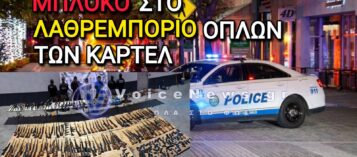 ΜΕΞΙΚΟ: ΤΕΡΑΣΤΙΑ ΚΑΤΑΣΧΕΣΗ ΟΠΛΩΝ ΑΠΟ ΤΟ ΤΕΞΑΣ – 210 ΤΥΦΕΚΙΑ ΚΑΙ ΠΙΣΤΟΛΙΑ ΚΡΥΜΜΕΝΑ ΣΕ ΦΟΡΤΗΓΑ