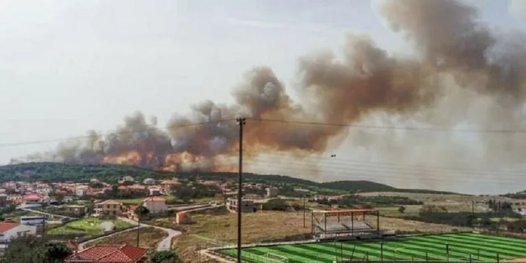 Φωτιά τώρα στη Ζάκυνθο: Επιχείρηση κατάσβεσης σε δασική έκταση, ήχησε το 112