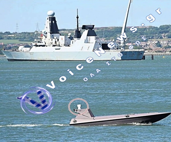 Τα drones του Βασιλικού Ναυτικού κατασκοπεύουν υπέρ της Κίνας