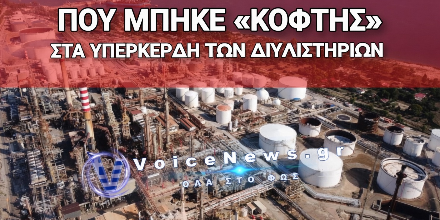 Σεισμός Με Τα «Ουρανοκατέβατα» Κέρδη Που Μας Φορτώνουν! Γιατί Το Μαξίμου Τρέμει Να Βάλει Φόρο Στα Διυλιστήρια;