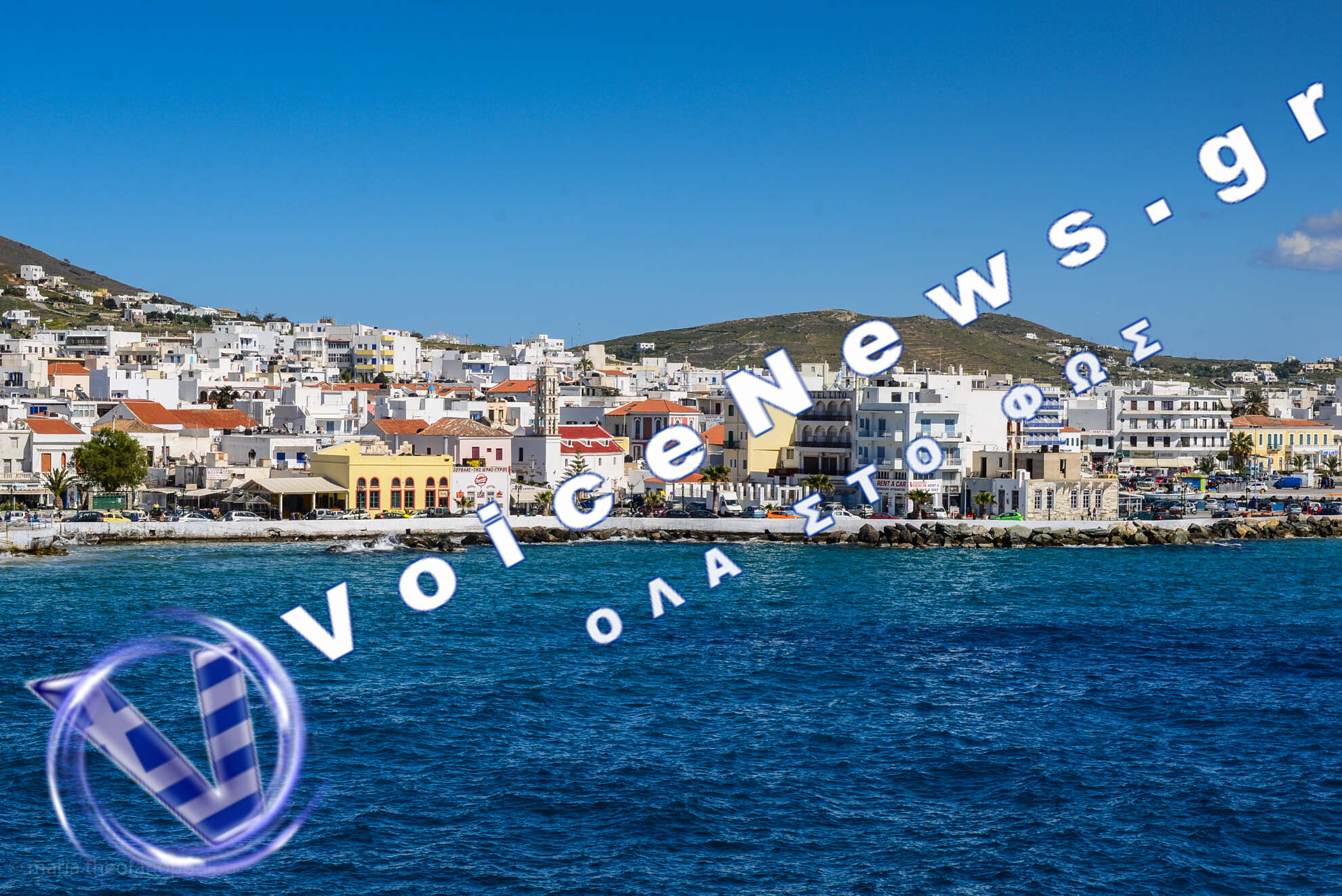 Πρόσκρουση επιβατηγού – οχηματαγωγού πλοίου στην προβλήτα του λιμένα Τήνου