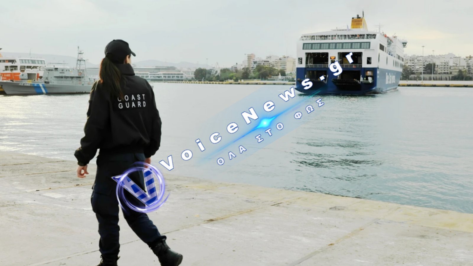 Γούβες: Φορτηγό έπεσε στη θάλασσα στο λιμάνι – Σώος ο οδηγός
