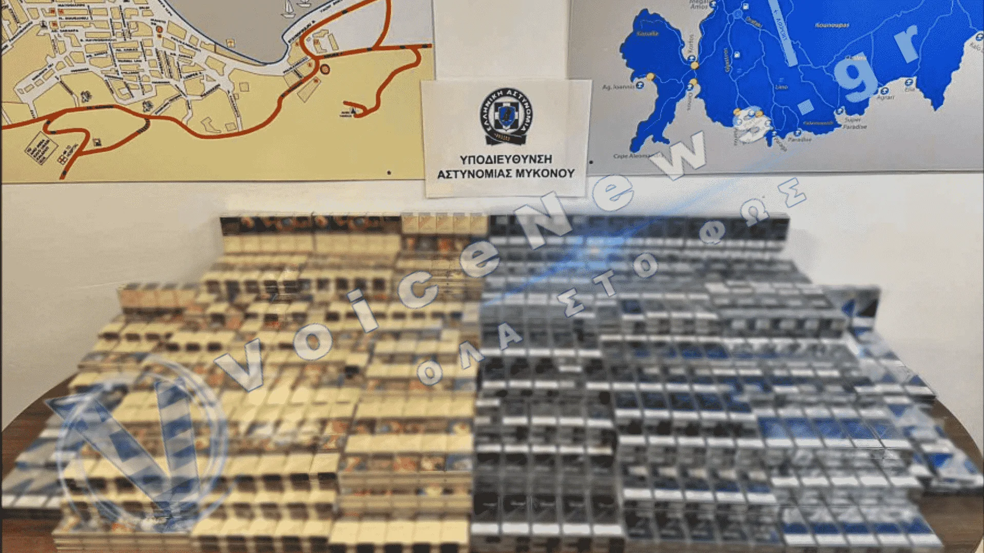 Σύλληψη αλλοδαπού στο αεροδρόμιο Μυκόνου: Εντοπίστηκε με χιλιάδες λαθραία πακέτα τσιγάρων