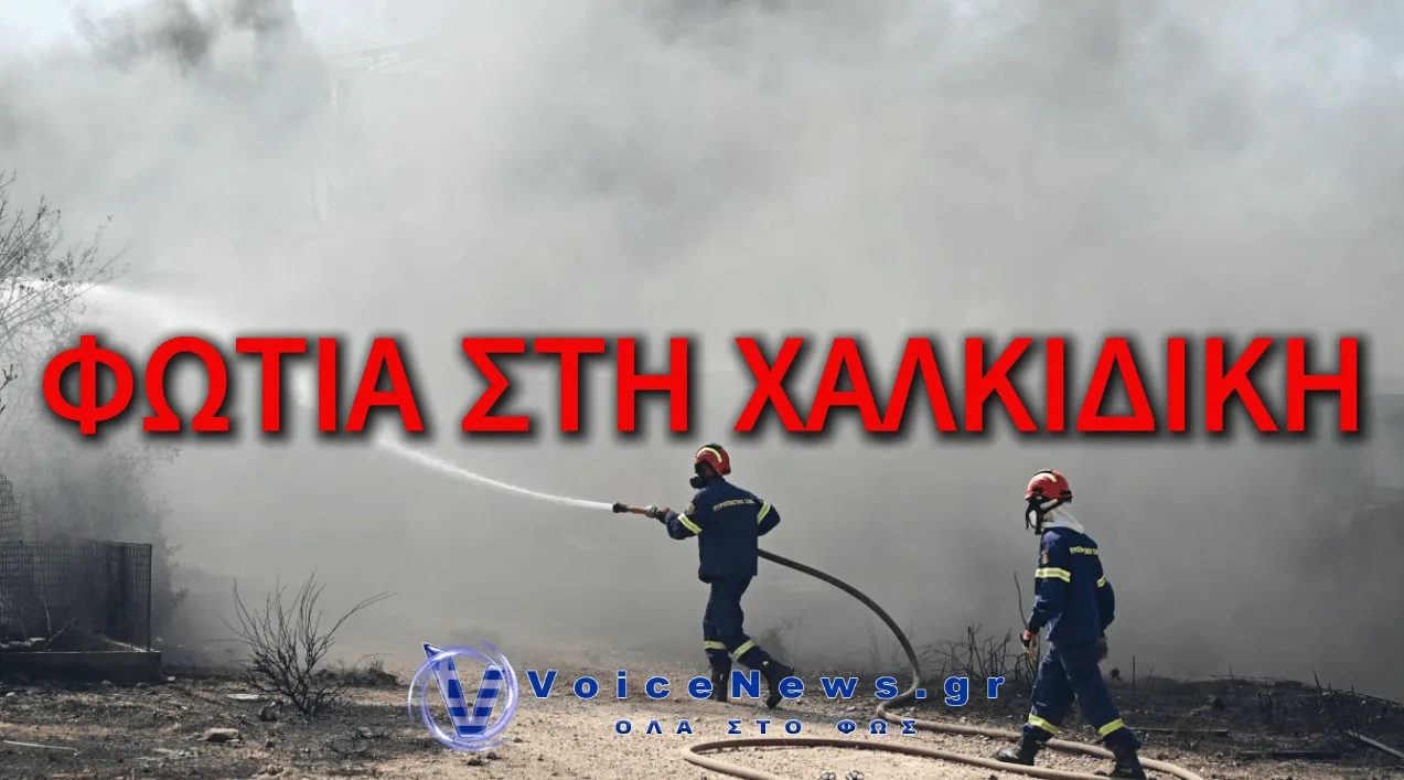 ΦΩΤΙΑ ΣΤΗΝ ΚΑΣΣΑΝΔΡΑ ΧΑΛΚΙΔΙΚΗΣ – ΗΧΗΣΕ ΤΟ 112 (ΒΙΝΤΕΟ)