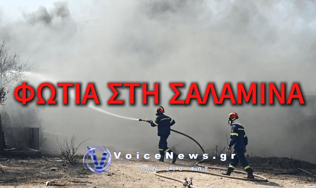 ΠΥΡΚΑΓΙΑ ΣΤΟΝ ΠΡΟΦΗΤΗ ΗΛΙΑ ΣΑΛΑΜΙΝΑΣ