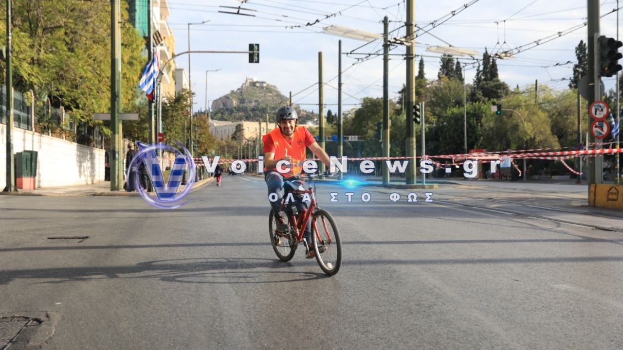 Αθήνα: Χωρίς αυτοκίνητα η οδός Αθηνάς για 24 ώρες – Μουσική, σινεμά και ποδήλατο στο κέντρο