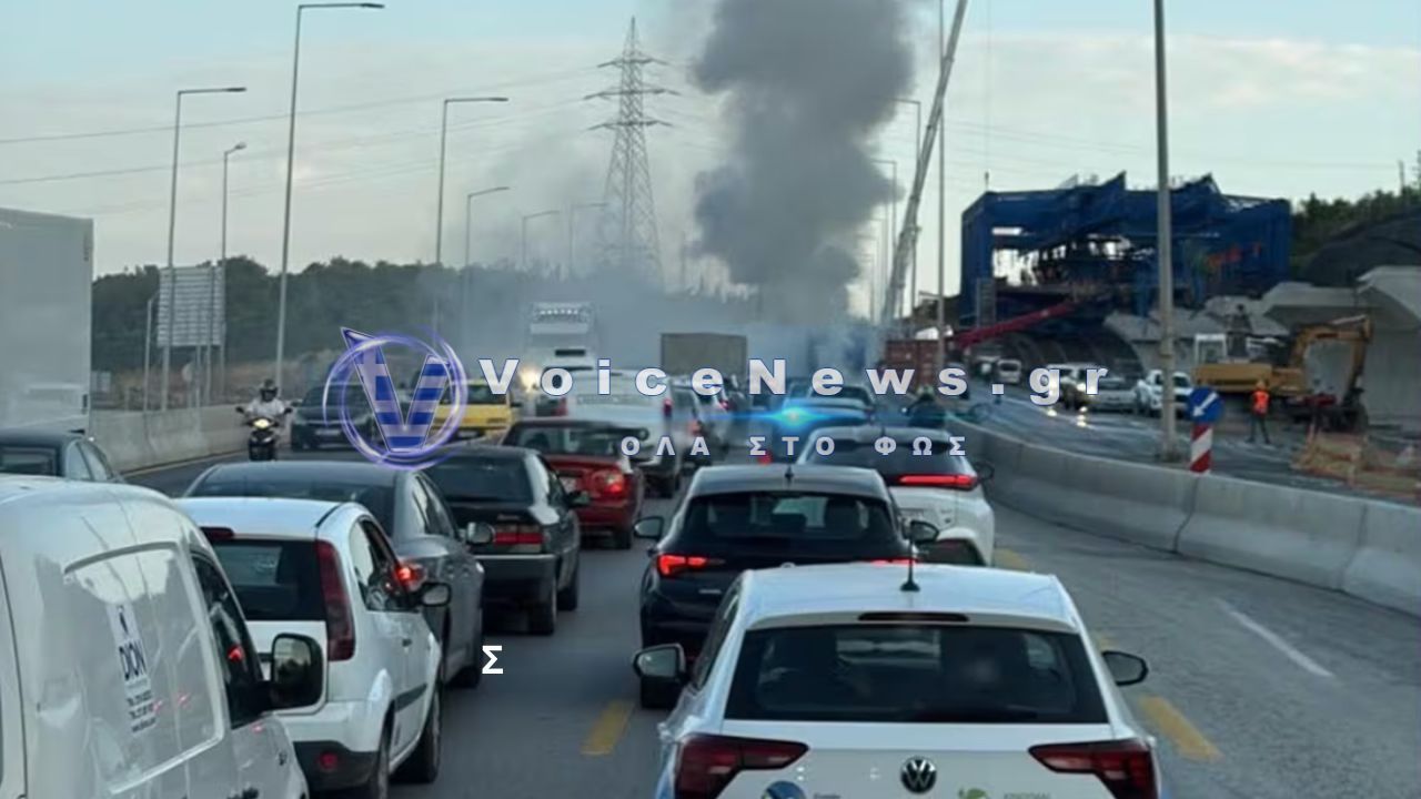Θεσσαλονίκη: Φορτηγό τυλίχθηκε στις φλόγες στον Περιφερειακό – Ουρές χιλιομέτρων και μεγάλη ταλαιπωρία