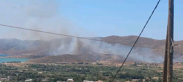 Εύβοια: Ενεργοποιήθηκε το 112 για μεγάλη πυρκαγιά στην Κάρυστο