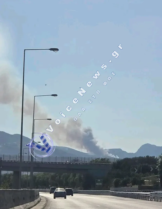 Κυκλοφοριακές ρυθμίσεις στα Μέγαρα λόγω της πυρκαγιάς.