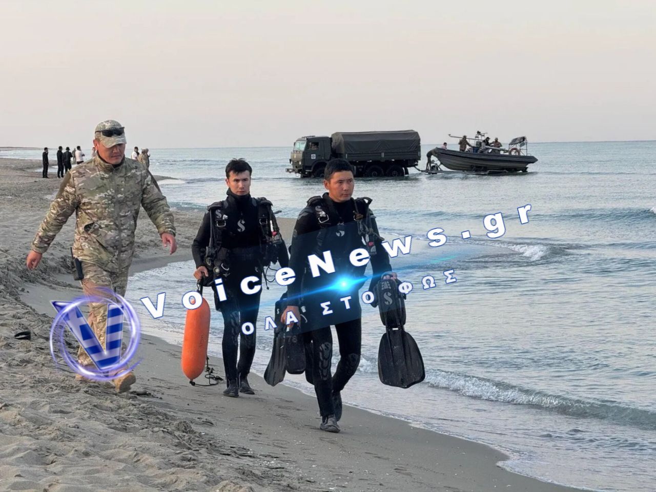 Καζακστάν: Στους 14 ανήλθε ο αριθμός των στρατιωτών που έχασαν τη ζωή τους σε άσκηση στην Κασπία.