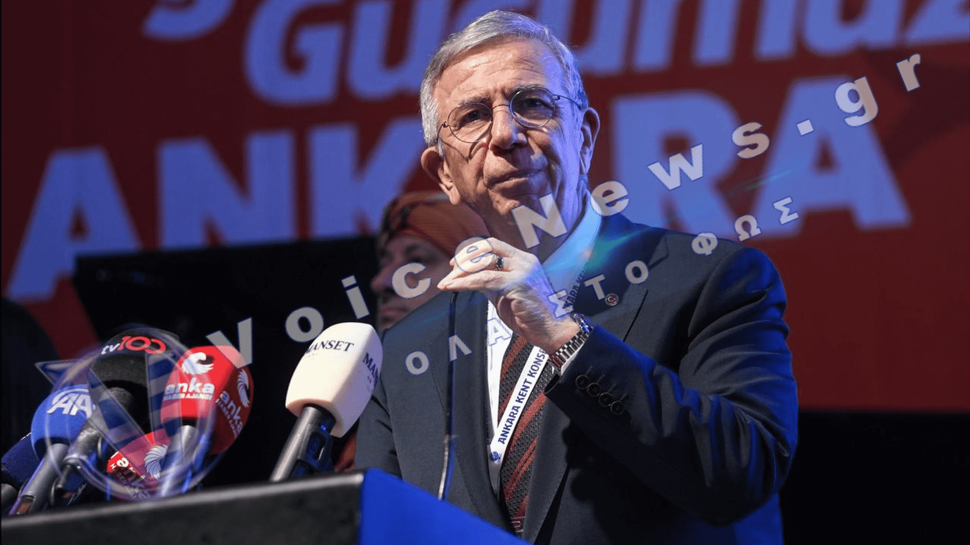 Τουρκία: Ανεξαρτητοποιείται ο δήμαρχος Άγκυρας Μανσούρ Γιαβάς μετά την αποχώρησή του από το CHP