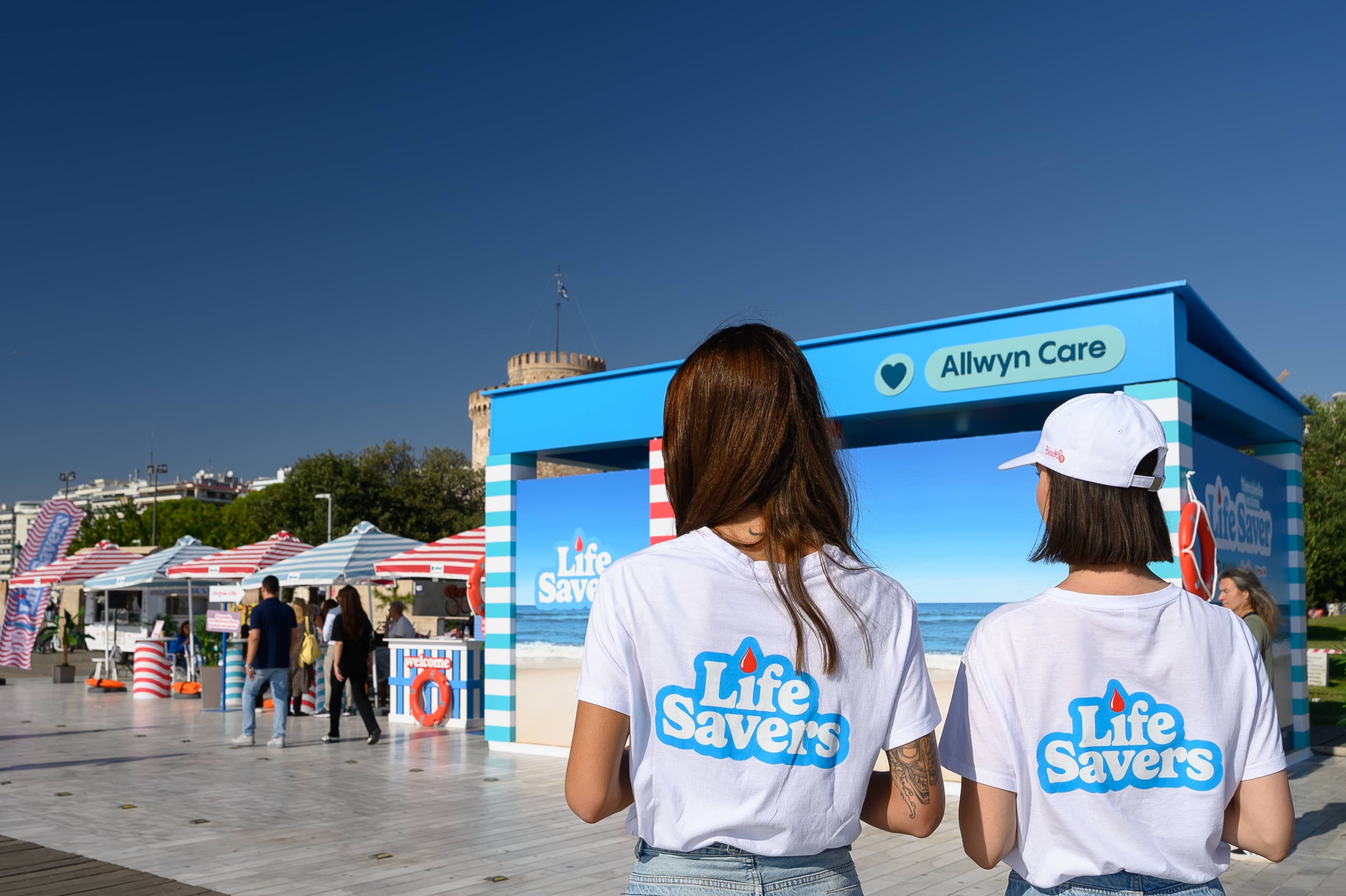 Από το ΑΠΘ μέχρι τη Νέα Παραλία, η Θεσσαλονίκη έγινε μια αλυσίδα προσφοράς – Δύο ημέρες εθελοντικής αιμοδοσίας και εγγραφής εθελοντών μυελού των οστών με το Allwyn Care