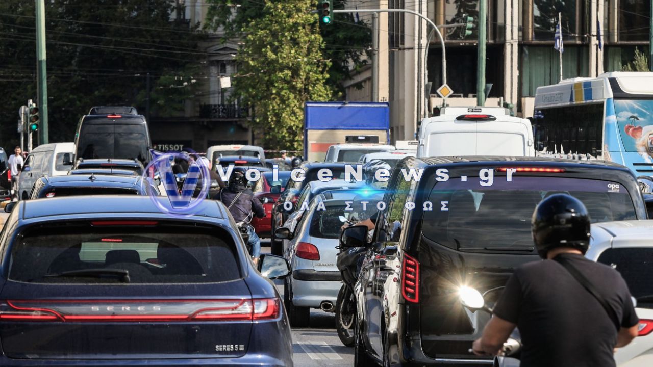 Κίνηση στους δρόμους: Μεγάλες ουρές στον Κηφισό – Καθυστερήσεις έως 45 λεπτά στην Αττική Οδό