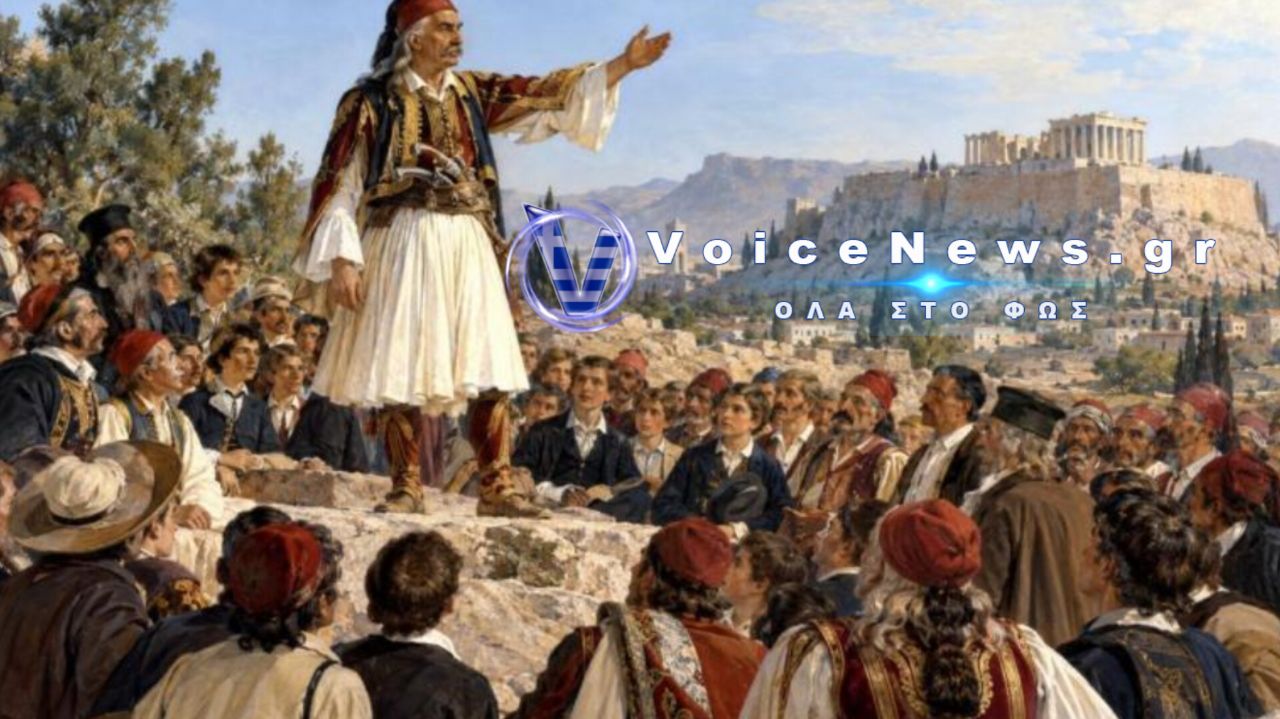 8 Οκτωβρίου 1838: Η ομιλία του Στρατηγού Θ. Κολοκοτρώνη προς τη νέα γενιά στην Πνύκα.