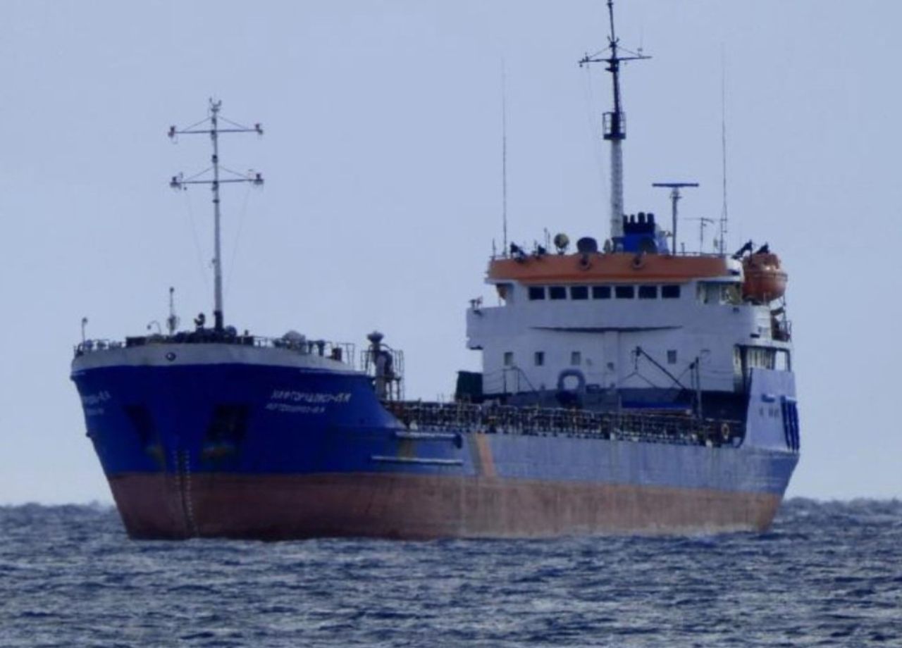 Ρωσικό drone έπληξε το φορτηγό πλοίο  KHORYV, ανοιχτά της Ρουμανίας (Βίντεο)