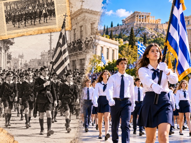 Μαθητικές παρελάσεις: Η ιστορική ανατροπή που λίγοι γνωρίζουν – Υπήρχαν 37 χρόνια πριν από τον Μεταξά!