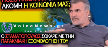 ΑΠΟΛΥΤΟΣ ΞΕΠΕΣΜΟΣ ΣΤΗΝ ΤΗΛΕΟΡΑΣΗ: Ο ΣΤΑΜΑΤΟΠΟΥΛΟΣ ΑΠΟΚΑΛΥΨΕ ΟΤΙ ΚΟΙΜΗΘΗΚΕ ΜΕ ΤΟΝ ΓΑΜΠΡΟ ΣΕ ΜΠΑΤΣΕΛΟΡ