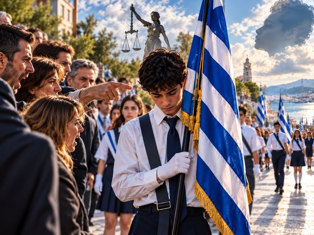 Σημαιοφόρος στο σχολείο: Όταν η ελληνική σημαία γίνεται αφορμή για διχασμό